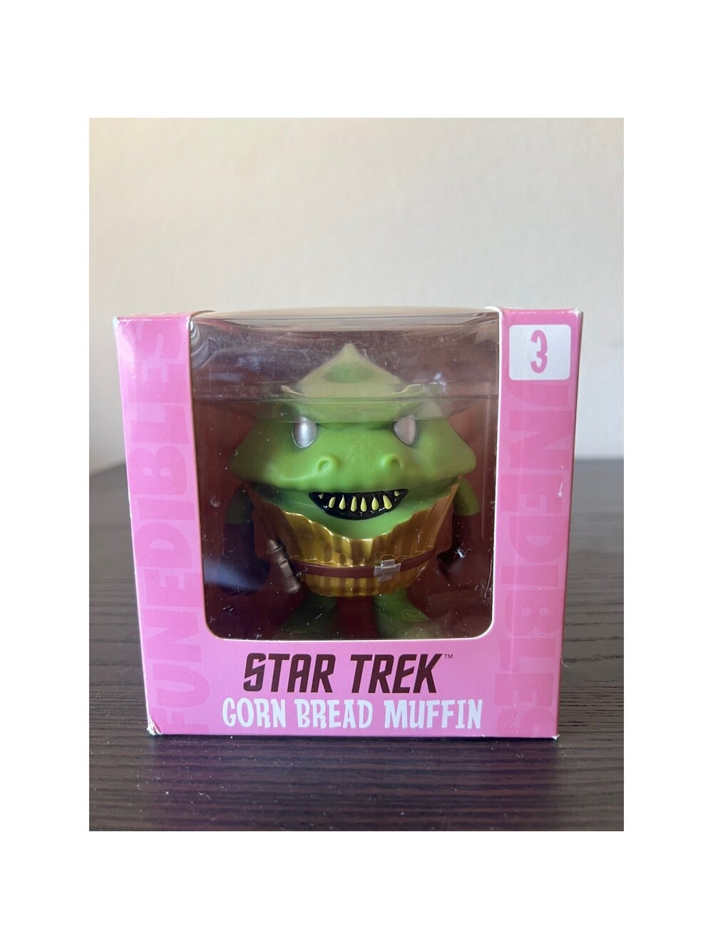 Star Trek "Corn" (Gorn) Bread Muffin Funedibles Vinyl Figurine Sci-Fi Original